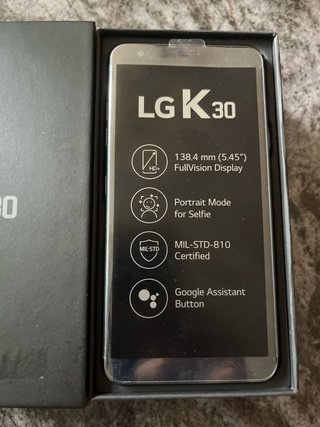 LG K30 Negro