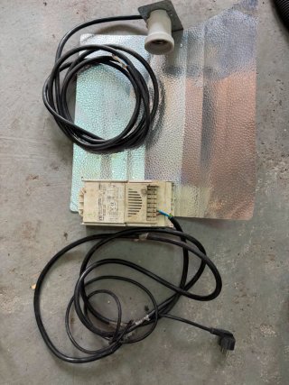 Reflector y balastro para cultivo 600w
