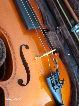 Violín Kreutzer 1/2 School con funda y arco