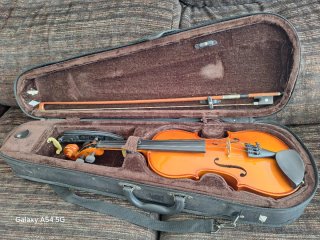 Violín Kreutzer 1/2 School con funda y arco
