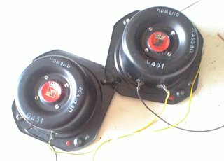 2 Altavoces de medios Audax HDM 8ND