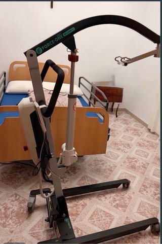 Grua para movilidad reducida