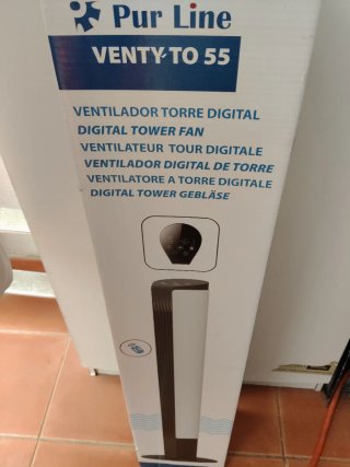 Ventilador Torre Digital Pur Line Venty-TO 55