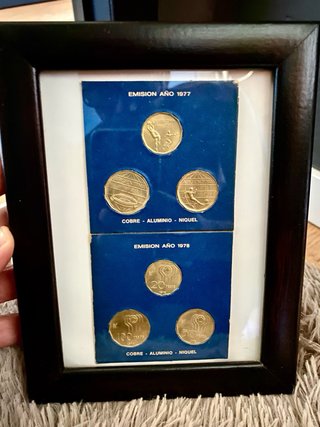 Monedas Mundial Argentina 78  Colección .