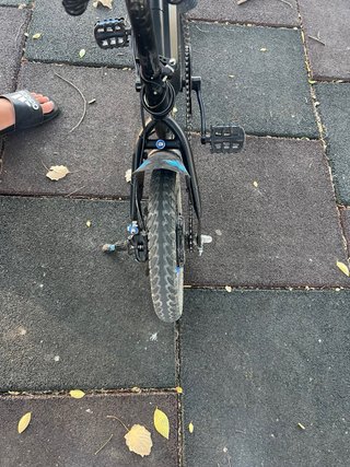 Bici DYU D3F eléctrica + frenos hidráulicos