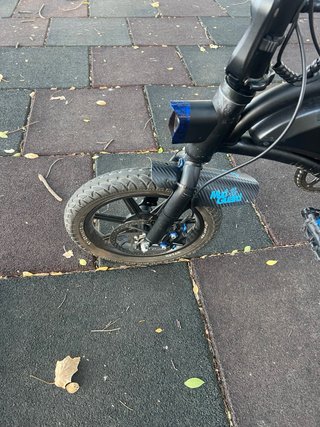 Bici DYU D3F eléctrica + frenos hidráulicos