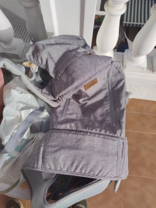 Mochila Portabebés Gris Lictin