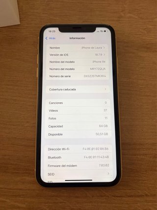 iPhone XR Amarillo