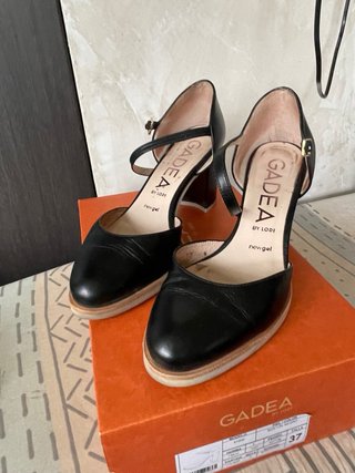 Zapatos Gadea Tacón Negro Talla 37