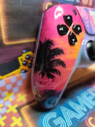 Mando PS5 edición Custom GTA VI LEER DESCRIPCIÓN!