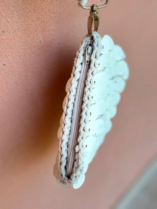 Pochette con paillettes
