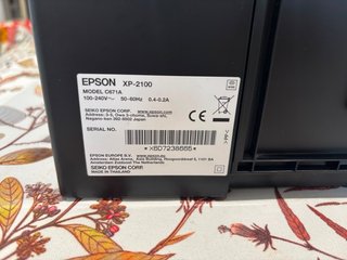 Impresora Epson XP-2100 Wifi + cartuchos