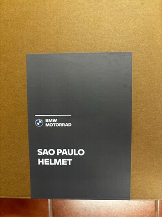 Casco BMW Sao Paulo Blanco talla 59/60 Nuevo