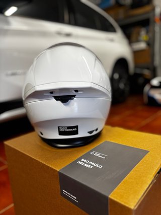 Casco BMW Sao Paulo Blanco talla 59/60 Nuevo