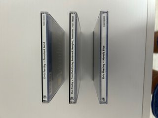 Lote 3 CDs Elvis Presley (nunca reproducidos)