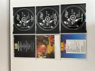 Lote 3 CDs Elvis Presley (nunca reproducidos)