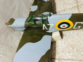 Maqueta Avión RC Spitfire WWII