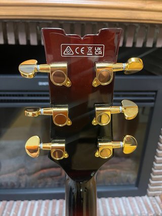 Guitarra y Funda Guitarra Ibanez AM153QA-DBS