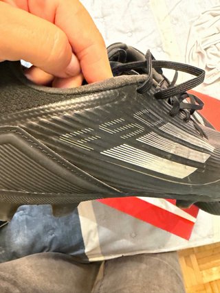 Zapatillas Adidas Futbol Tacos Negras/Plata