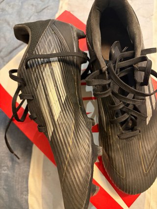 Zapatillas Adidas Futbol Tacos Negras/Plata