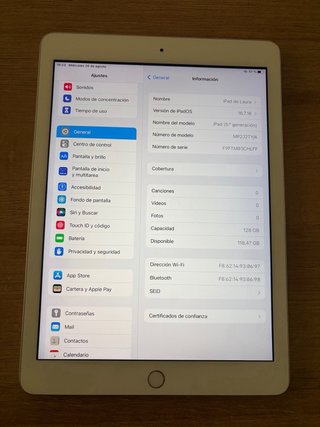 iPad 5ª Generación 128gb