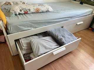 Cama extensible Ikea Brimnes 80x200