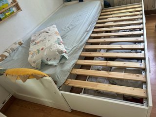 Cama extensible Ikea Brimnes 80x200