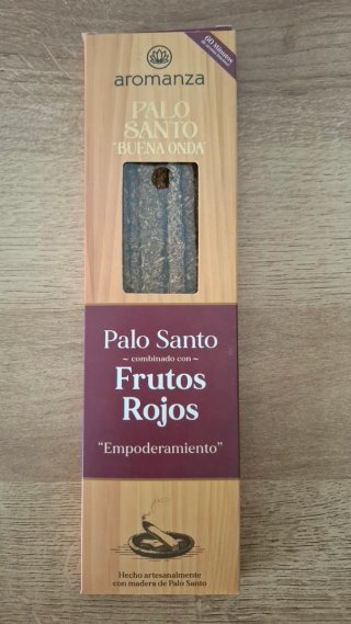 Incienso Aromanza Palo Santo & Frutos Rojos