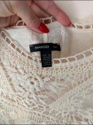 Vestido boho crochet tul plumeti ibicenco