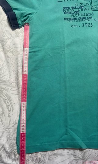 Polo N.Z.A. verde menta Talla L. Color verde menta