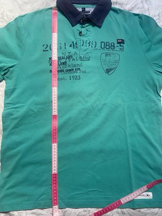 Polo N.Z.A. verde menta Talla L. Color verde menta