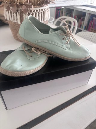 Zapatillas esparto mint T.37