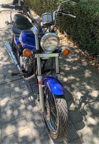 Kawasaki Eliminator 125 Azul