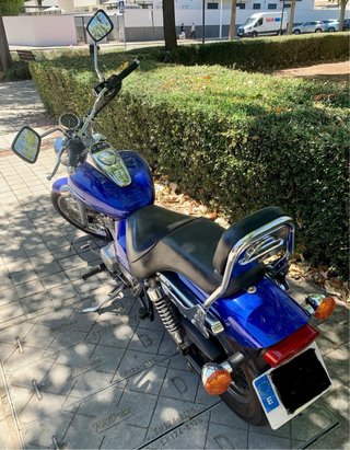 Kawasaki Eliminator 125 Azul