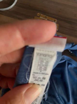 Reggiseno costume blu
