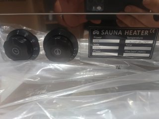 Estufa Sauna MXMOONANT Plata "NUEVA"