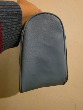 Beauty case Tigotà azzurro con decorazioni
