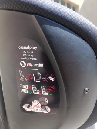 Silla Coche Casual Play Nexa Flix G2-3 (15 a 36kg)