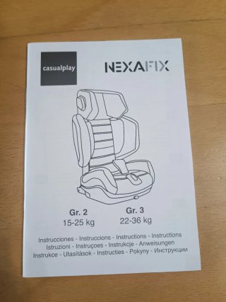 Silla Coche Casual Play Nexa Flix G2-3 (15 a 36kg)