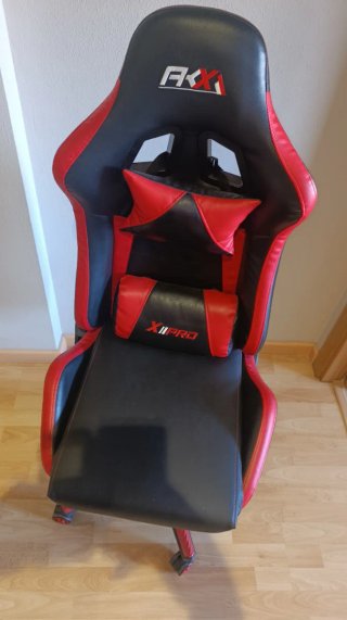 Silla Gamer AKX Negra/Roja