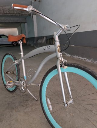 Bicicleta Beach Cruiser casi nueva!