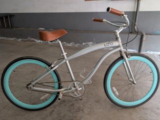 Bicicleta Beach Cruiser casi nueva!