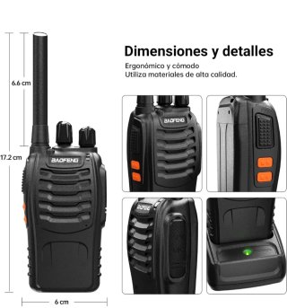 Walkie Talkies Profesionales BAOFENG BF-88E
