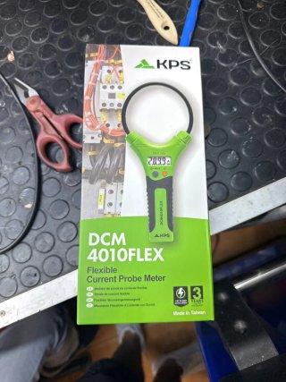 Pinza Amperimétrica Flexible KPS DCM4010FLEX