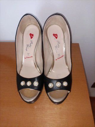 Décolleté Pittarello N.37 Nero Perla