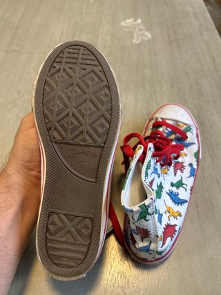 Zapatillas Converse niño Talla 39 Dinosaurios