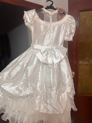 Vestido de Comunión Blanco con Chaquetita