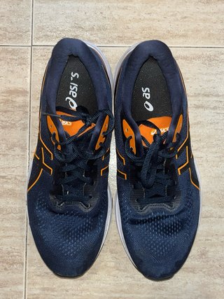 Zapatillas Asics Hombre Azul/Naranja