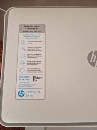 Impresora HP Blanca y Gris