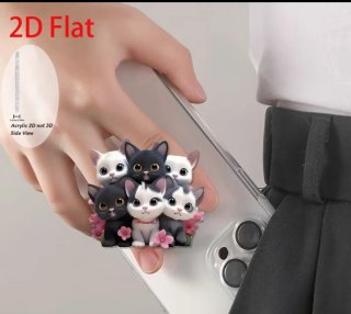 Supporto per cellulare con gattini